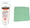 Kochplatten Elektroplatten Reiniger Ofenschwärze inkl. Microfasertuch zum Auftragen (Schwarzpaste 100 ml)
