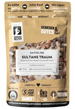 Bremer Gewürzhandel Sultans Traum, Datteltee, lose, Früchtetee nach dem originalem Rezept, ohne künstliche Aromen, 100g