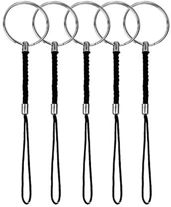 ENUODA 5 Piezas Cordón con Correa para muñeca para teléfono Celular,y cámara Mini,Mp3, Mp4,Pendrive