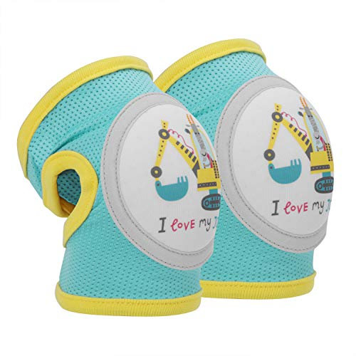 Baby Knieschützer zum Krabbeln Unisex Baby Krabbeln Anti-Rutsch Kleinkind Knieschoner Elastisches Atmungsaktives Krabbel Cartoon Knieschoner Baby Junge Knie Ellenbogen Protektor Schutz (Schaf)