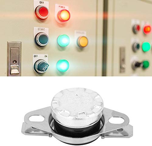 5 Piezas Interruptor Control Temperatura KSD301 Interruptor termostato Control Temperatura para Varios Productos calefacción eléctrica Interruptor Control térmico(85)