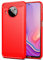 SCL Cover Compatibile con Nokia X10 e X20 Cover Nokia X10 e X20 Case, [Rosso] Effetto Spazzolato in Fibra di Carbonio, Anti-Impronta, Resistente all'Usura e ai Graffi, Paraurti Anti-collisione