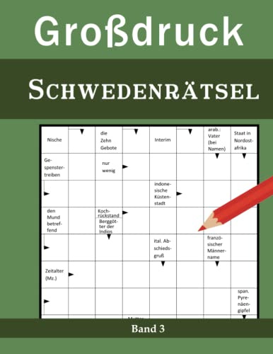 Großdruck Schwedenrätsel: Band 3
