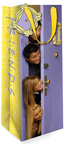 Friend Sac cadeau pour bouteille, sac d'anniversaire, sac cadeau officiel pour occasion spéciale