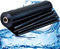 Teichplane Schwimmteich Folie HDPE Kautschuk Teichfolien Einfaches Schneiden UV und Witterungsbeständig für Teichbau Garten und Teichzubehör (Color : Black, Size : 1.5x10m)