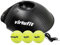 VirtuFit Tennistrainer - Inklusive 3 Bällen mit elastischem Seil