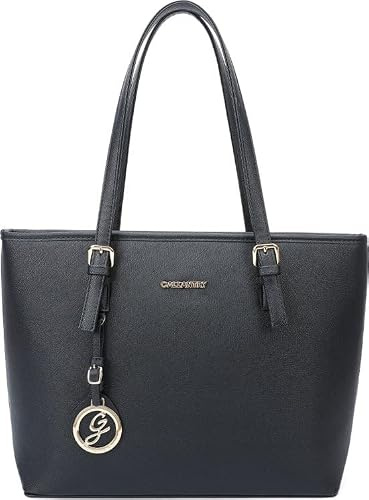 Gallantry Damen Handtasche - Shopper mit Reißverschluss - Handtasche - Schultasche - Arbeitstasche - Geeignet für A4 - Schultertasche - Damentasche mit Reißverschluss - Gallantry Paris