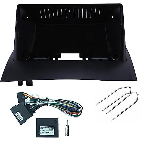 sound-way Kit Montaje Autoradio, Marco 9 Pulgadas Radio para Coche, Adaptador Compatible con Renault Megane 2002-2009