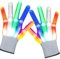 Led Handschuhe Erwachsene, Handschuhe Mit Licht Leuchtende Winterhandschuhe, Blitz Leuchtende Wasserdichte Handschuhe Herren, Led Handschuhe Kinder für Halloween, Weihnacht, Rave Party und Disco Clubs