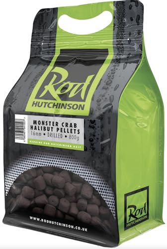 16mm Drilled Monster Crab Halibut 800g Rod Hutchinson Fishing Bait