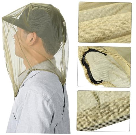 BESPORTBLE Hut 2St Auto hängender Diffusor Snare-Drum-Kit Camping mückenabwehr insektenschutznetz Kappen -Kappe Gesichtsmaschennetz draussen Staubschutzkappe Maske
