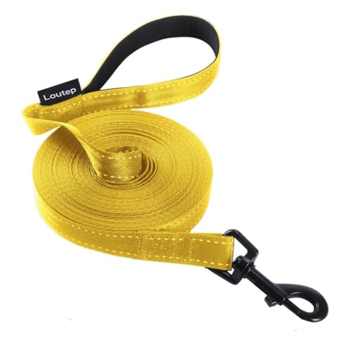 Loutep Reflective Training Lead for Dogs 3m 5m 10m 15m 20m 25m 30m
