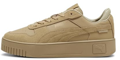PUMA Damen Carina Street Sneaker, Prairie Tan-Prairie Tan-Gold, 40 EU
