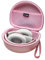 Headphone Case Compatible with Beats Studio Pro/Beats Solo 4 / Beats Studio 3 / Beats Solo 3 / TOZO HA1 and for TOZO HT2 On-Ear Bluetooth Headphones - Rose Gold
