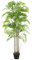 ML-Design Bambù Artificiale 150 cm Piante Artificiali di Grandi Dimensioni Pianta Finta con Tronco di Legno Vero Albero Artificiale Come Vero decorazione in Vaso per Interni ed Esterni per Ufficio