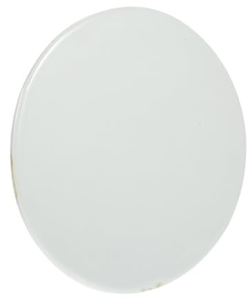 Sewroro Unfinished Ceramic Chip for Painting Blank Ceramic Plate for Creative Art Projects for Home and School Crafting