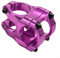 Attacco manubrio per bicicletta, 31,8 mm, in lega di alluminio, per mountain bike e mountain bike (viola)