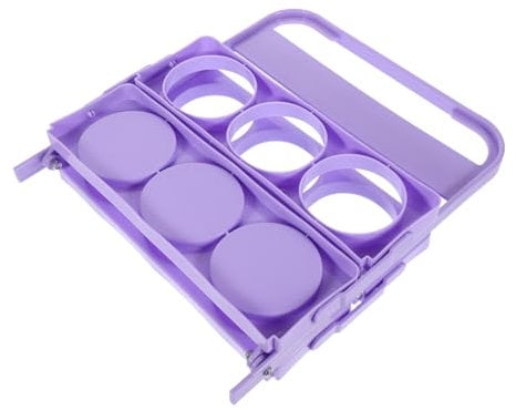 IWOWHERO Faltbarer Bierkorb Getränketräger Für Zuhause Flaschenträger Aus Kunststoff Tragbarer Bierträger Mit Griff Bierflaschenregal Für Bars