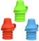 GNHG Silikon Flasche Aufsatz Adapter 3 Stück Trinkaufsatz Ersatz Ausgießer Wasserflasche Aufsatz BPA-frei Auslaufsicher Babyflasche Kinderflasche Trinkflasche Kleinkinder Erwachsene mam