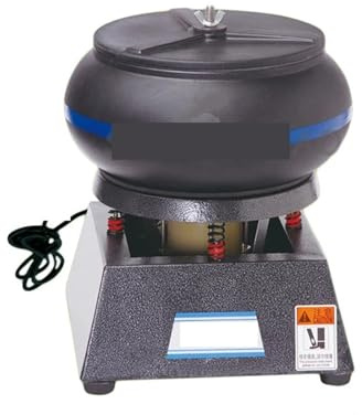 Vibrationsschleif- und Poliermaschine, 12-Zoll-Metall-Jade-Glas-Poliermaschine, Trommelpoliermaschine, Schmuckfinisher, Steinschleifer ,Schleif- und Polierset