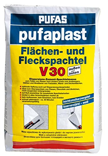 Pufas Pufaplast Flächen- und Fleckspachtel V 30 25,000 KG
