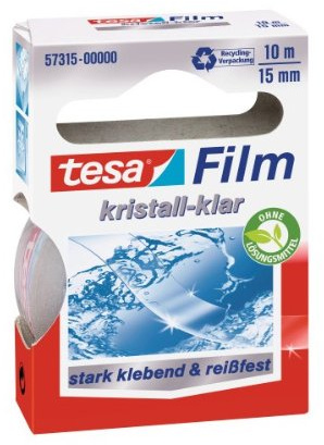 tesafilm kristall-klar 10m:15mm