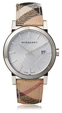 Mens Burberry The City Haymarket Check Watch BU9025