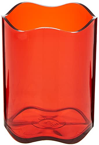 Durable Stifteköcher Trend, 1 Stück, rot transparent, 1701235003