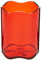 Durable Stifteköcher Trend, 1 Stück, rot transparent, 1701235003