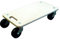 HSI Transportroller mit harten Rollen 600 x 300 mm - Rollbrett zum Transport von schweren Gegenständen bis zu 300 kg, Möbelroller mit Tragegriff