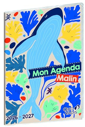 QUO VADIS 564000Q Agenda Scolaire MON Agenda Malin, 2017/2018