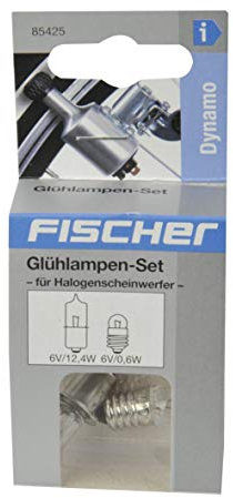FISCHER Glühlampen-Set, Silber, One Size