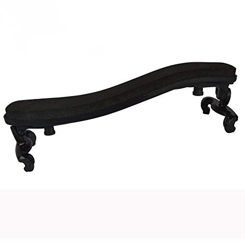 VOYAGO Violine Schulterstütze, für Größe 3/4 & 4/4 Geige, Violin Parts soft Sicherheit Einfach zu bedienen, Hochfester Schwamm (Schwarz)