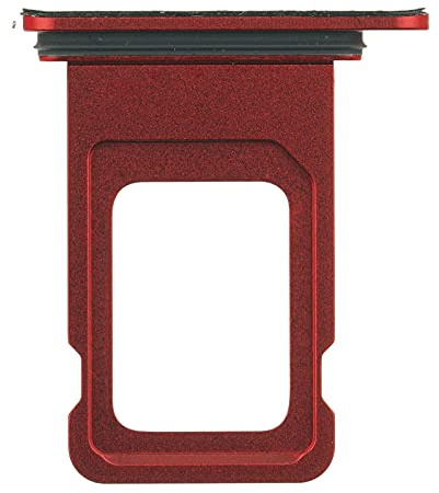 NG-Mobile SIM Tray Karten Halter Fach Einschube für Apple iPhone XR, rot