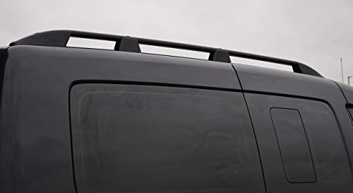 ALVM Parts & Accessories Aluminium-Dachträger für L2 Caddy Maxi (2004-15), Schwarz
