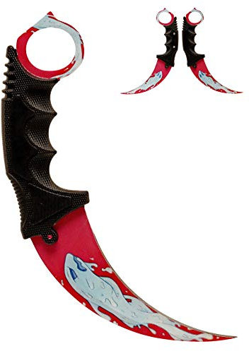 ARIKnives CS GO Karambit Elite - Water Elemental - CSGO Knife Skin Counter Strike Global Offensive Jagdmesser Survival