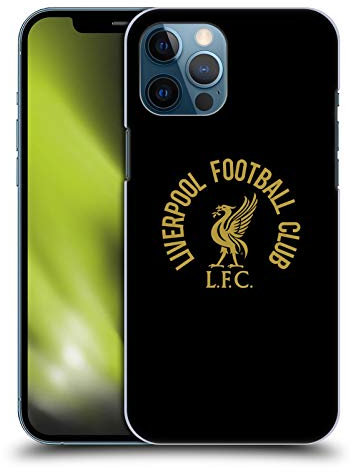 Head Case Designs Offizielle Zugelassen Liverpool Football Club LFC Gold Und Schwarz Liver Bird Harte Rueckseiten Handyhülle Hülle Huelle kompatibel mit Apple iPhone 12 Pro Max