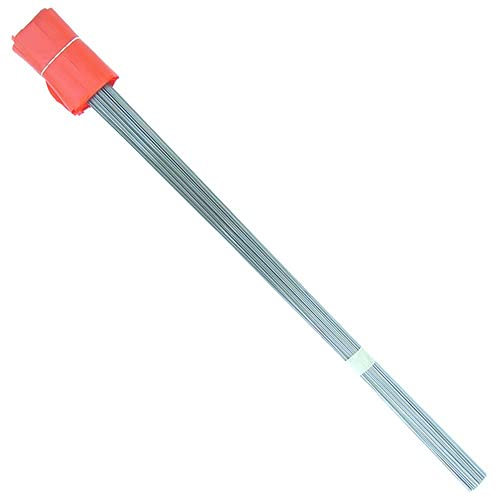 PS Direct: Markierungsfahne - Orange - 10 x 12 cm Flagge auf 21 Zoll Stahldraht 100 Stück