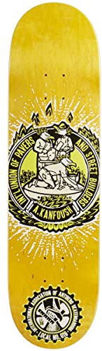 Kanfoush Local 18 Union Skateboard, 8.38 x 32.25
