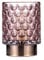 Pauleen 48239 Bright Glamour mobile Tischleuchte Glas Tischlampe Timerfunktion 6H Batterie Glaslampe ohne Kabel Rose/Messing