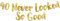 90 Never Looked So Good Gold Glitter Banner - 90th Birthday Party Decorations