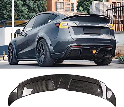 Heckspoiler füR Tesla Model Y 2021 2022, Auto-Spoiler Kofferraumspoiler Kratzfeste Bodykits, HeckflüGel Heckspoiler