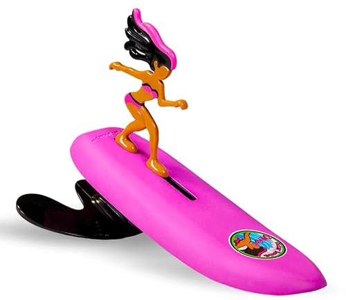 Frescobol 1946 SurferDudes Olivia Outer Banks | Surf Enfant Jeu de Plage | Mini-Surf propulsé par Les Vagues | Beach Toy Wave Powered