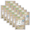 eco-eco Lot de 12 porte-vues transparents avec pochettes en plastique Format A5 50% recyclé 40 pochettes