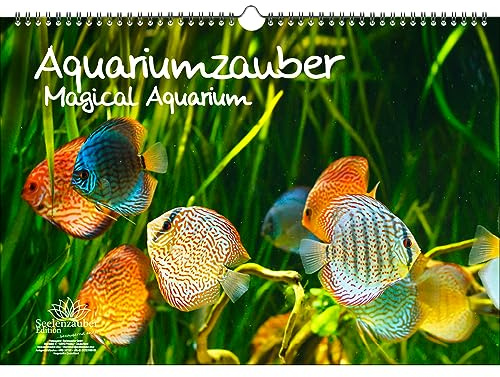 Aquariumszauber DIN A3 Immerwährender Kalender Tiere im Aquarium und Unterwasser - Seelenzauber