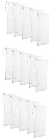 Happyyami 15stücke Vogelfutterspender Netzbeutel Kordelzug Taschen Für Vogelfutter Hängende Futtersäcke Für Wildvögel Im Garten Und Natur