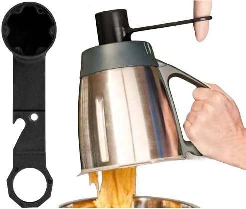 Démouleur de Pâte pour Thermomix, retirez aisément les pâtes lourdes et collantes du bol mélangeur Thermomix avec cette clé de demoulage