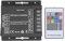 Gigicial LED-RGB-Musik-Touch-Controller, Hintergrundbeleuchtung Mit RF-Empfindlichkeit, Dimmbar, Kompatibel Mit Smart Life, RGB-Dimm-Controller, LED-Dimmmodul Und 24-Tasten-Fernbedienung