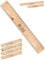 Bärenfreunde® - Personalisiertes Holz-Lineal 20 cm / 30 cm mit Spezial-Druck - für Schule und Zuhause - Lineal personalisiert Schulanfang - Einschulung Geschenk (30 cm, Biene)