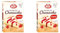 RUF New York Cheesecake Strawberry ohne Backen, Original amerikanischer Käsekuchen mit Erdbeersoße, 1 x 360g (Packung mit 2)